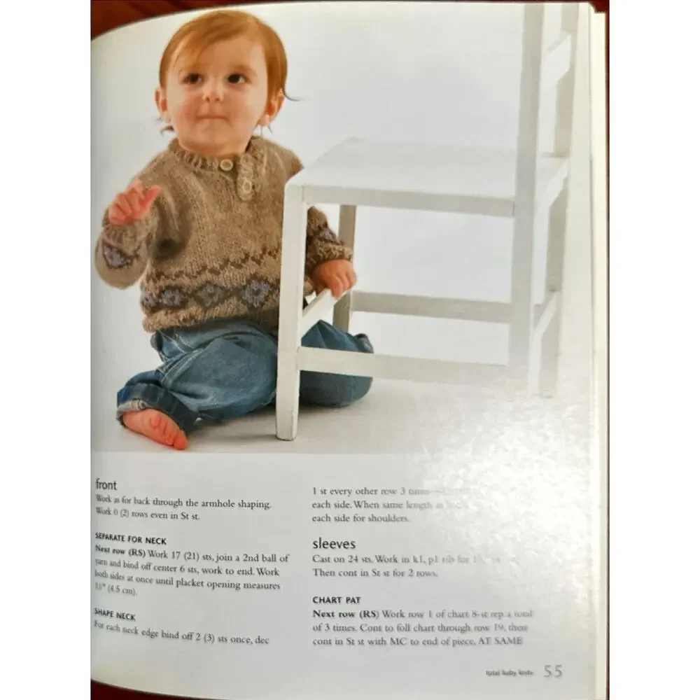 Total Baby Knits Candi Jensen Leisure Arts Knitting Book Patterns